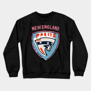 Soccer Player Team of New England Football American Football Dad Crewneck Sweatshirt